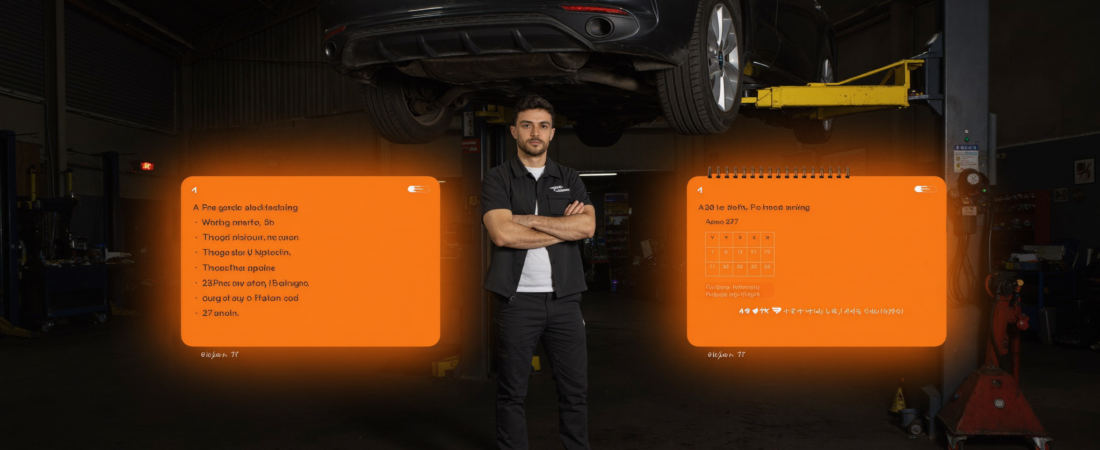 Marketing con IA para talleres mecánicos: llena el elevador sin soltar la llave