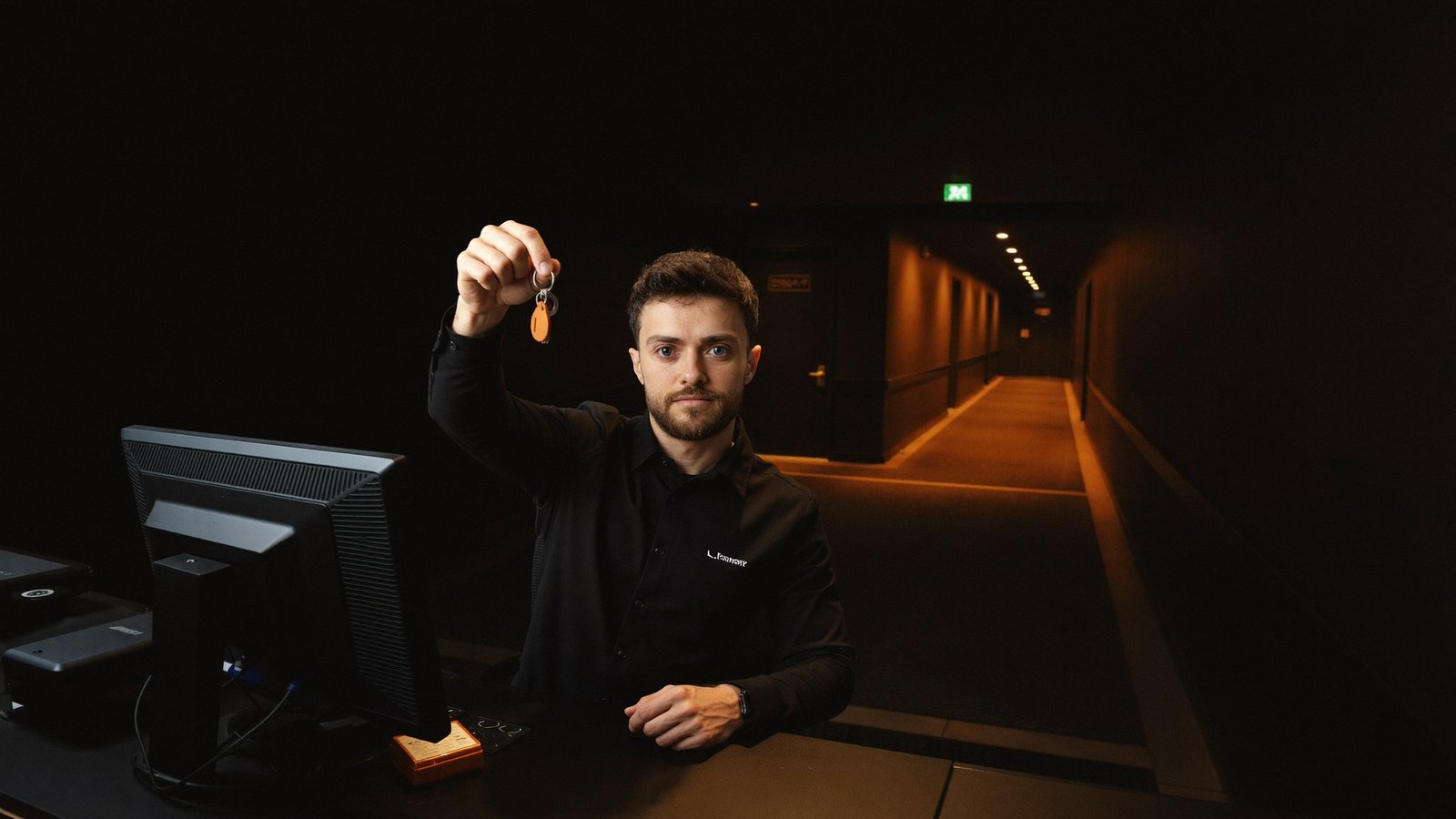 Llave de hotel en un lobby vacío: reactivación automática de clientes dormidos con inteligencia artificial